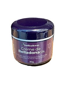 Creme de Beladona 5% – Analgésico Tópico Natural 30g