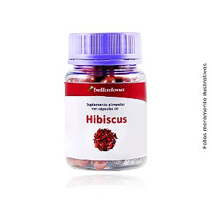 Cápsulas de Hibiscus - 60 cápsulas - 400mg