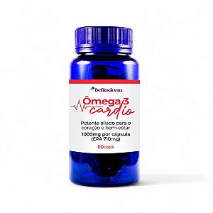 Mega Ômega 3 Cardio | 1g com EPA 710mg | 60 cáps – Belladona