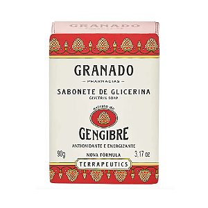Sabonete Barra de Glicerina 90g Gengibre - Granado