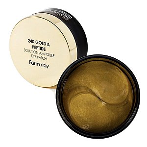 Máscara Hidrogel para Olhos - Ouro 24K e Peptídeo 90g - Farmstay