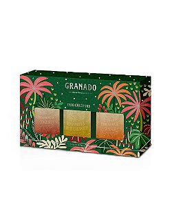 Kit Trio Colônias Terrapeutics – Cardamomo, Bergamota e Mandarina - Granado