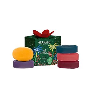 Kit Mix Sabonetes Terrapeutics – Glicerina Vegetal com Fragrâncias Clássicas - Granado