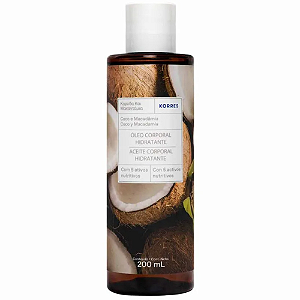Óleo de Banho Desodorante Corporal - Côco e Macadâmia 200ml - Korres
