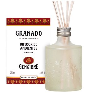 Difusor de Ambiente Gengibre 250ml - Terrapeutics Granado