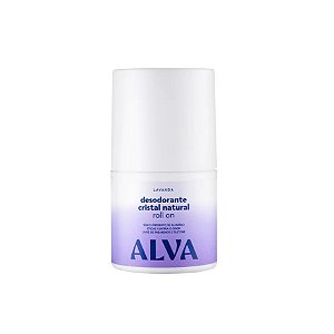 Desodorante Roll on Cristal Natural Lavanda Vegano 50ml - Alva