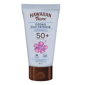 Protetor Solar Hawaiian Tropic | Ozono Duo Defense FPS50+ - 180mL