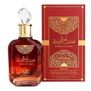 Sabah Al Ward Valentine - EDP Feminino Feito em Dubai 100ml - Al Wataniah