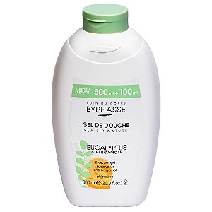 Gel de Banho Plaisir Nature | Eucalipto e Bergamota 600ml - Byphasse