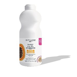 Shampoo 2 em 1 Papaya Mangue - Family Fresh Délice 750ml - Byphasse