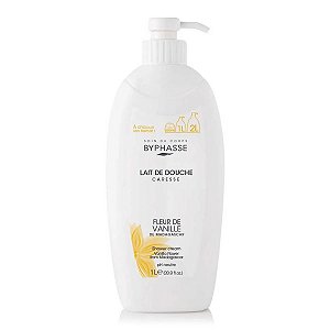 Leite de banho Caress | Baunilha de Madagascar 1L - Byphasse