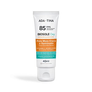 Protetor Solar Facial Clareador FPS 85 40ml – Biosole Oxy – ADA TINA