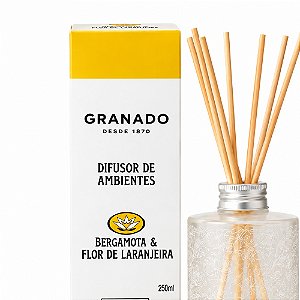 Difusor de Ambiente | Bergamota & Flor de Laranjeira 250ml - Granado
