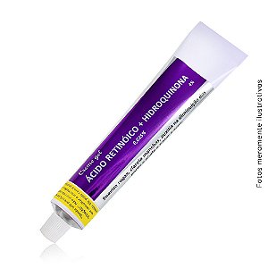 Gel Peeling Clareador de Melasma com Ácido Retinóico + Hidroquinona - 30g