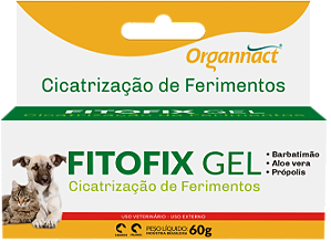 Gel Cicatrizante Fitofix 60g - Dogs/Cats - Organnact