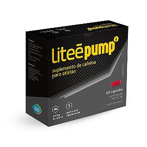 Suplemento LiteéPump - Cafeína 420 mg/cápsula - 60 Cápsulas