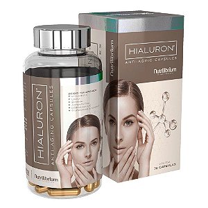 Hialuron - Anti-Aging com Ác. Hialurônico, Astaxantina e Coenzima Q10 - 30 caps