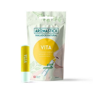 Inalador Nasal de Óleos Essenciais - AromaStick 100% Orgânico Swiss Made
