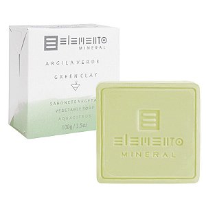 Sabonete Argila Verde com Murumuru e Óleos Essenciais - Elemento Mineral 100g
