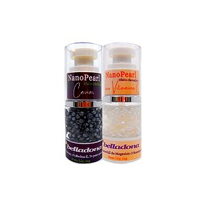 Kit Nano Pearl - Pérolas NanoVitamina C + NanoCaviar - Organic 15g