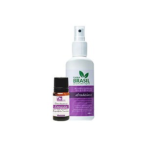 Kit  Zen - Oléo essencial Lavanda + Aromatizador de Ambiente Afrodisíaco