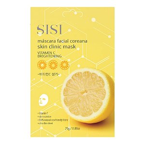 Máscara Facial Iluminadora Vitamina C - Sisi Cosméticos