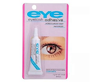 COLA PARA CÍLIOS EYELASH ADHESIVE À PROVA D'ÁGUA EYE - BRANCA