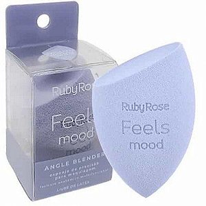 BOX - ESPONJA ANGLE BLENDER RUBY ROSE C/ 8 PEÇAS - FEELS MOOD