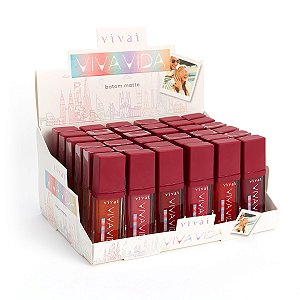 BATOM LÍQUIDO MATTE VIVA VIDA 3075.4.1 - CORES