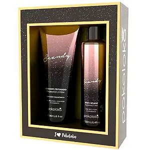 KIT: LOÇÃO HIDRATANTE 240ML + BODY SPLASH 250ML - SCANDY - GRANDE