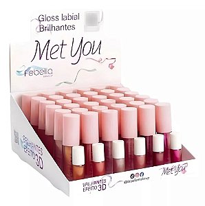 GLOSS LABIAL BRILHANTES MET YOU FEBELLA - LG40519 - COR 03