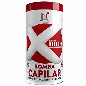 PROMOÇÃO SEXTA E SÁBADO - CREME DE TRATAMENTO PROFUNDO NUTRY CAP - BOMBA CAPILAR 1KG - 707