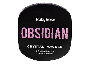 BOX - PÓ COMPACTO RUBY ROSE G2 - HB-1800 - OBSIDIAN - C/36 PEÇAS