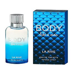 PERFUME LA RIVE EDT MASC 90 ML - BODY LIKE A MAN