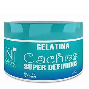 GELATINA NUTRY CAP - CACHOS SUPER DEFINIDOS 480G - 7334