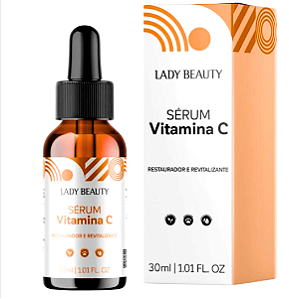 SÉRUM FACIAL - LADY BEAUTY - VITAMINA C - LB-05