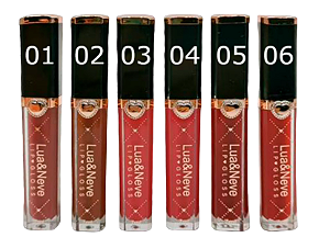 LIP GLOSS LUA E NEVE CORAÇÃO - LN13004 - COR 05