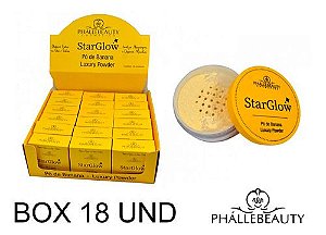 BOX - PÓ BANANA STARGLOW PHÁLLEBEAUTY PH003 - C/22 PEÇAS