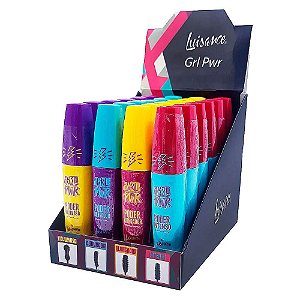 BOX - MÁSCARA DE CÍLIOS LUISANCE GIRL POWER C/ 24 PEÇAS