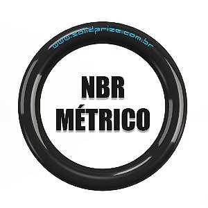 ORING MÉTRICO NITRÍLICO - (NBR)