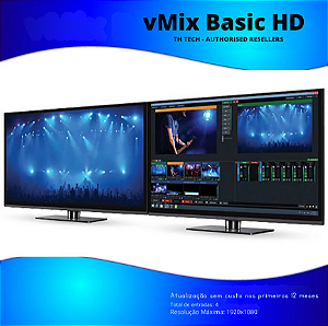 vMix Basic HD - versão 26