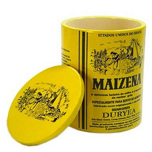 POTE REDONDO MAIZENA EM CERAMICA