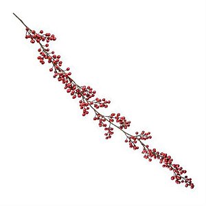 GALHO NATALINO NATURAL BERRY CEREJA 150cm