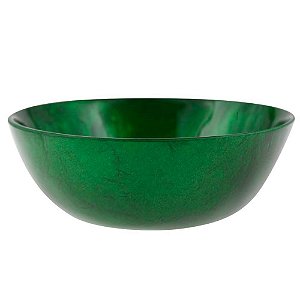 BOWL DECORATIVO EM MADREPEROLA VERDE