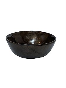 BOWL DECORATIVO EM MADREPEROLA PRETA