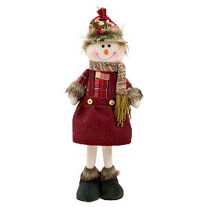 BONECO DE NEVE DECORATIVO QUE MEXE O CORPO