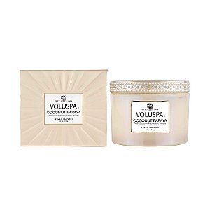 VELA POTE P 60H CAIXA COCONUT PAPAYA VOLUSPA