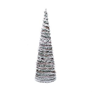 ARVORE CONE DECORATIVA C/LED NEVADA 60cm