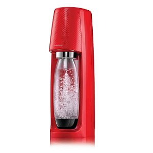 Máquina para Gaseificar Água Fizzi Sodastream Vermelho