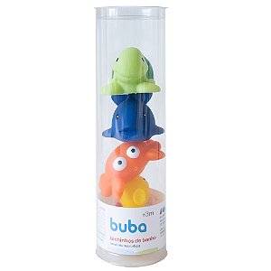 BICHINHOS PARA BANHO ANIMAIS MARINHOS TUBO BUBA